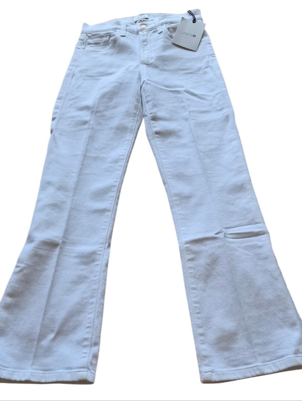 Joe's Jeans The Callie Cropped Bootcut White Jeans Size 25 New With Tags